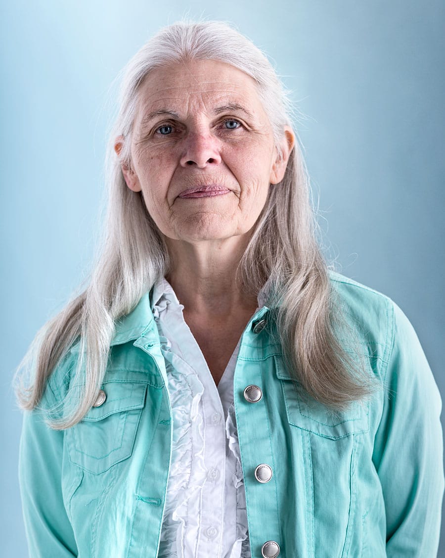 Rod Mclean - portrait of elderly lady