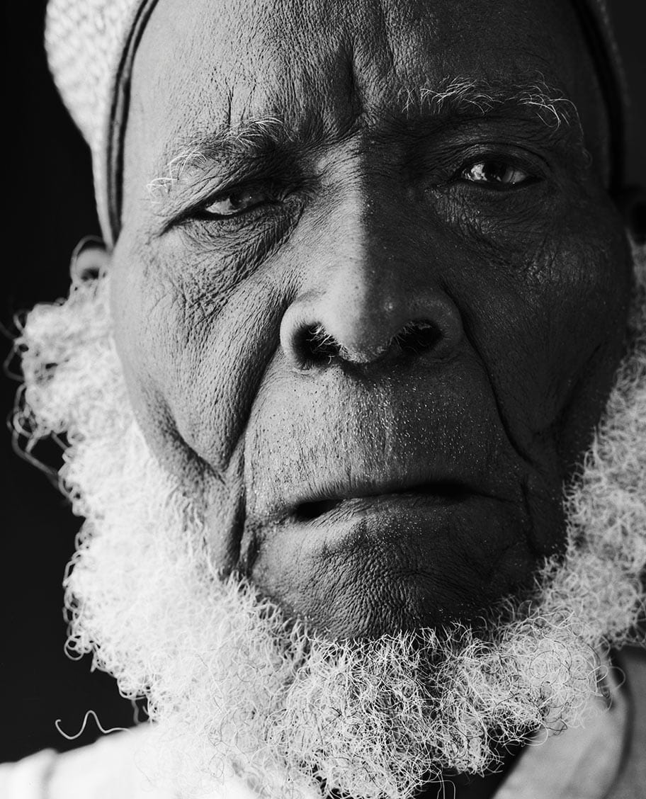 Rod Mclean - portrait of old african man
