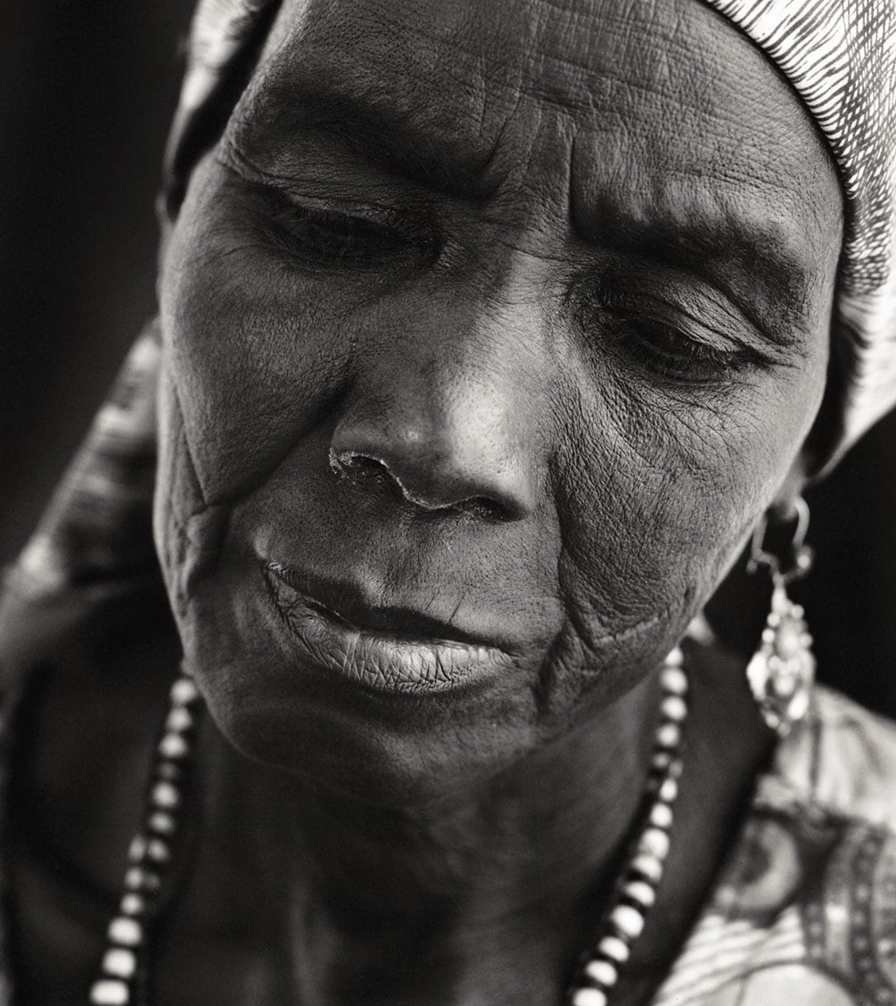 Rod Mclean - portrait of old african woman